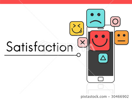 Customer evaluation feedback smiley emoticons Customer evaluation feedback smiley emoticons 30466902