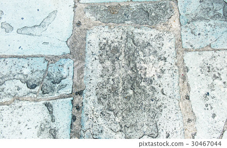 Perspective old rough pavement stone grunge  30467044