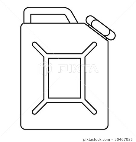 Jerrycan icon, outline style 30467085