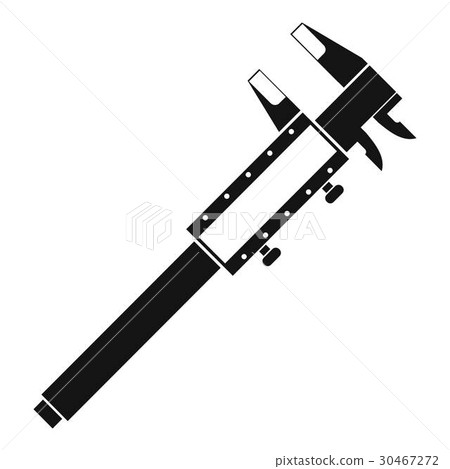 Vernier caliper icon, simple style Vernier caliper icon, simple style 30467272