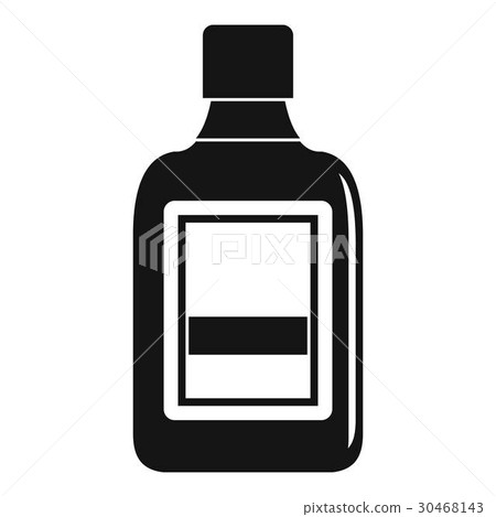 Plastic bottle icon, simple style 30468143