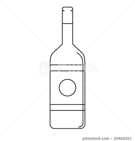 Vodka icon, outline style Vodka icon, outline style 30468261