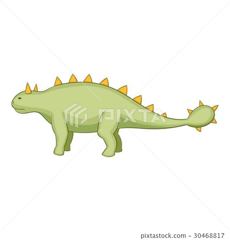 Kentrosaurus icon, cartoon style 30468817