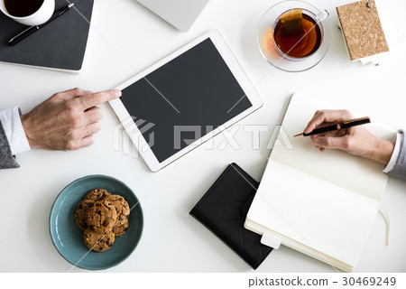 Work Process Hands Office Workplace 30469249