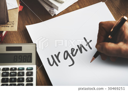 Urgent Situation Necessary Imperative Important Concept Urgent Situation Necessary Imperative Important Concept 30469251