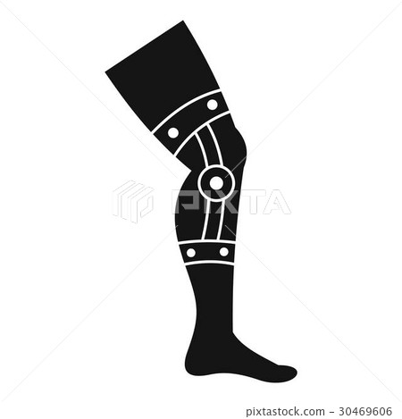 Retentive bandage icon, simple style 30469606