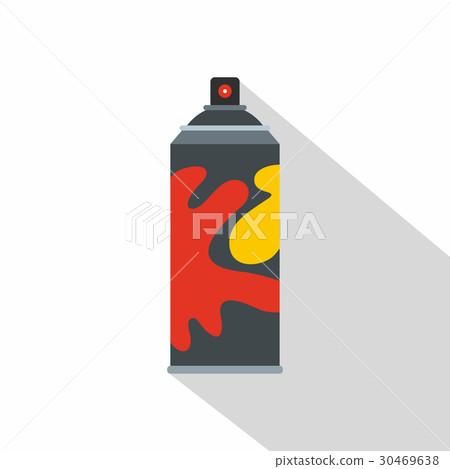 Colored spray icon, flat style 30469638
