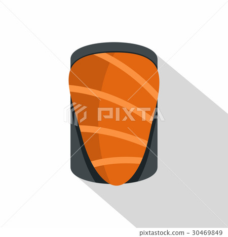 Salmon icon, flat style Salmon icon, flat style 30469849