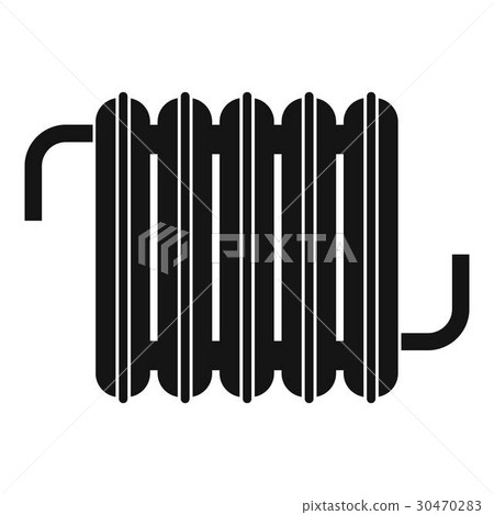Radiator icon, simple style Radiator icon, simple style 30470283
