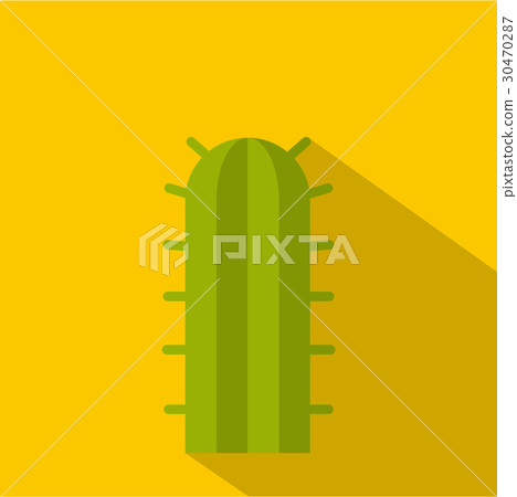 Green cactus plant icon, flat style Green cactus plant icon, flat style 30470287