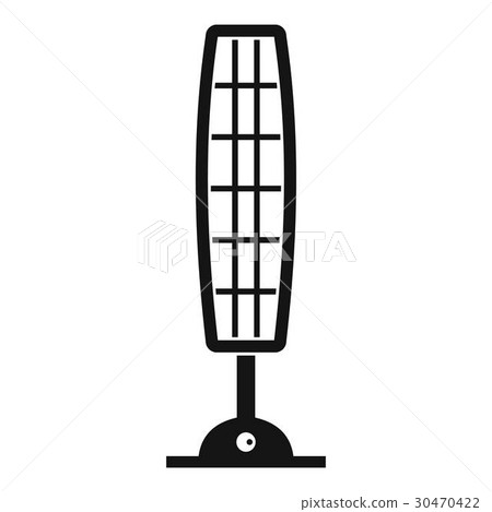 Home heating appliance icon, simple style Home heating appliance icon, simple style 30470422