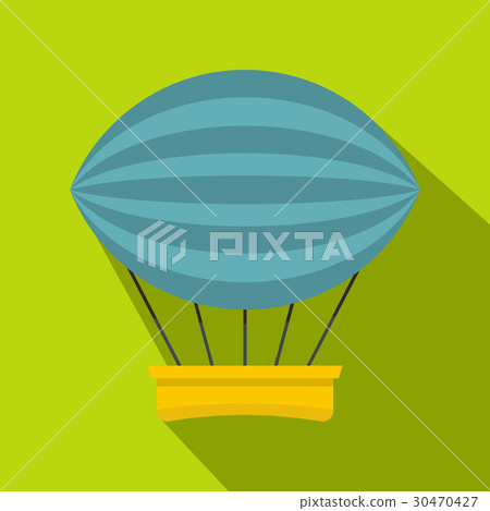 Aerial transportation icon, flat style Aerial transportation icon, flat style 30470427