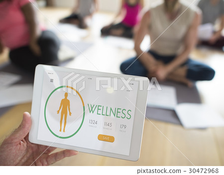 Wellness Diet Plan Healthy Living Icon Wellness Diet Plan Healthy Living Icon 30472968