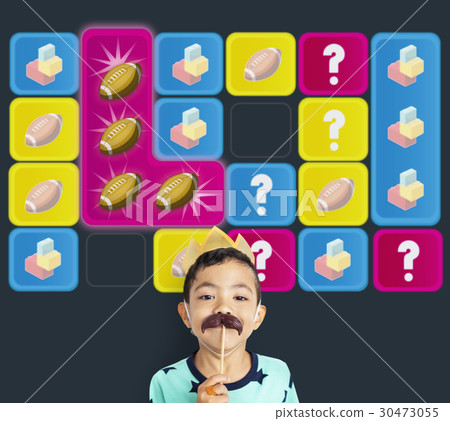 Ball Bricks Rugby Secret Question Matching 30473055