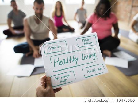 Wellness Diet Plan Healthy Living Icon Wellness Diet Plan Healthy Living Icon 30473590