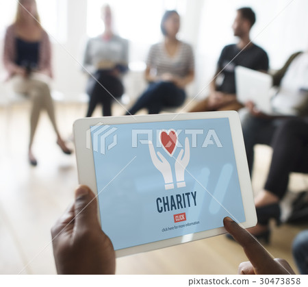 Charity Volunteer Giving Helping Hands 30473858