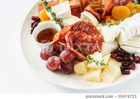 appetizer on the white background 30474725