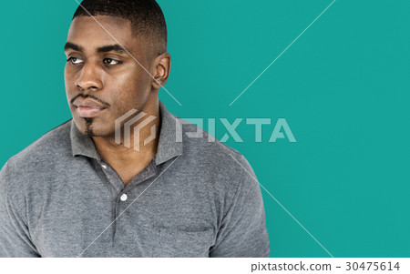 African Descent Man Neutral Candid African Descent Man Neutral Candid 30475614