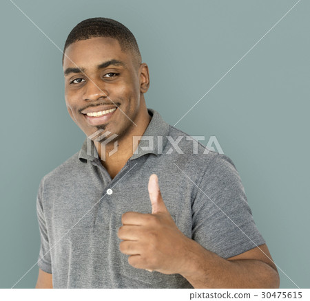 African Descent Man Smiling Happy 30475615
