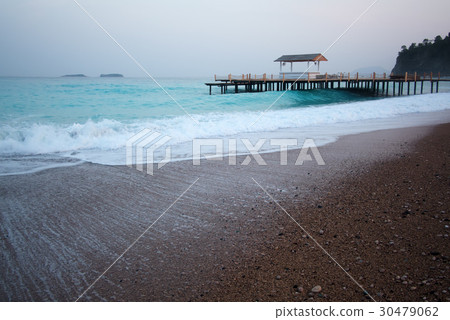 Summer arbor on beach Summer arbor on beach 30479062