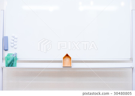 White board and house 30480805