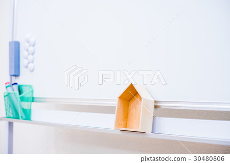 White board and house 30480806