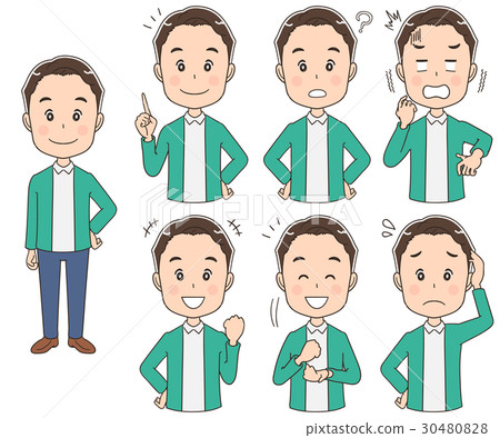 Men of the Alphaur generation (set, whole body) 30480828