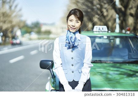 Taxi female driver service hospitality 30481318