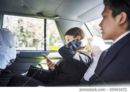 Taxi businessman senior junior 30481672