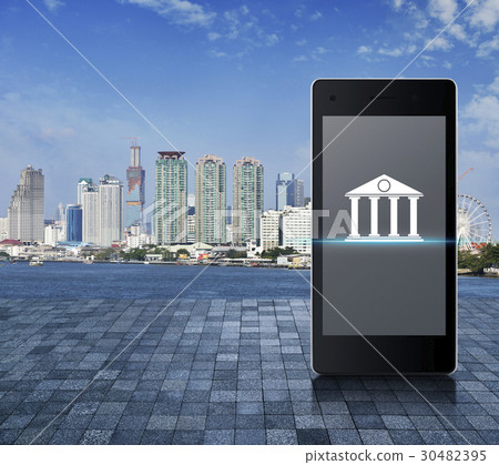 Mobile banking concept 30482395