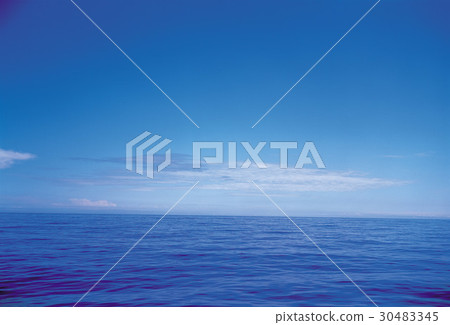 Sea, horizontal, horizon 30483345