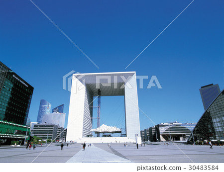 New Arc de Triomphe, La Defense, Paris, France New Arc de Triomphe, La Defense, Paris, France 30483584