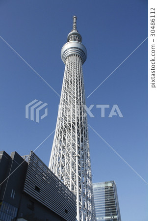 東京晴空塔(靠近Solamachi的獨奏) 東京晴空塔(靠近Solamachi的獨奏) 30486112