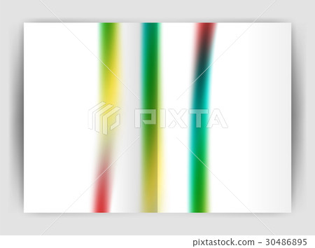 Blurred wave line. Business annual report abstract 30486895
