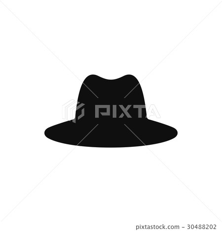 top hat silhouette