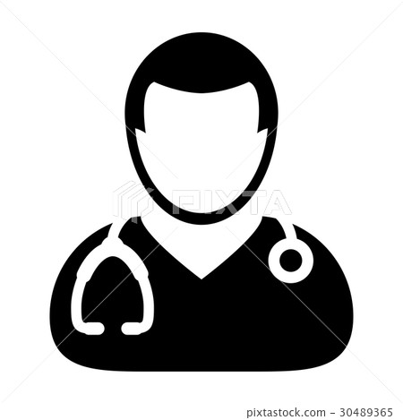 Doctor Icon Vector Physician With Stethoscope 30489365