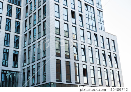 modern glass building skyscrapers of business 30489742