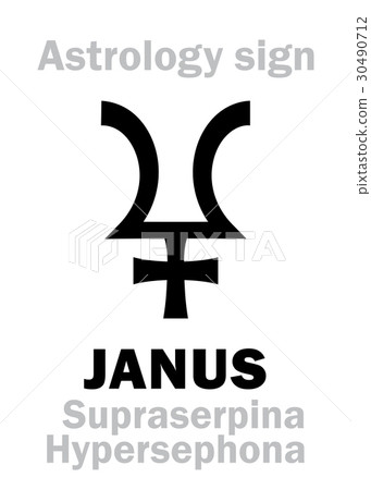 Astrology: planet JANUS 30490712