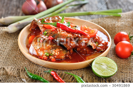 spicy sardine with herb spicy sardine with herb 30491869