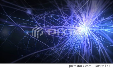 Purple technology lines flowing Purple technology lines flowing 30494137