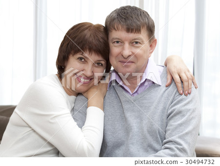Happy elderly couple in love Happy elderly couple in love 30494732