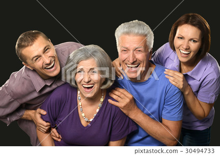 Happy parents with grown-up children Happy parents with grown-up children 30494733