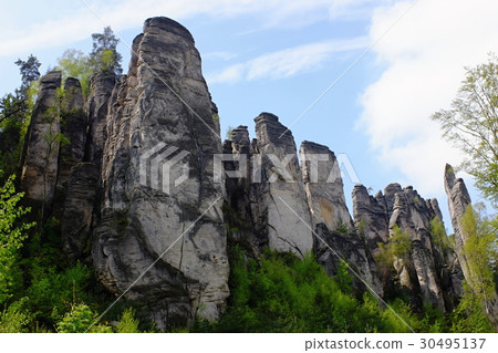 sandstone rocks in czech republic sandstone rocks in czech republic 30495137