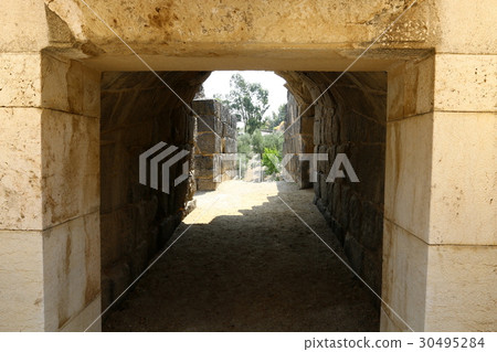 The ancient city of Beit She'an is located in the  30495284