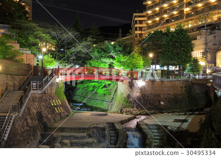 Night view of Arima Onsen 30495334