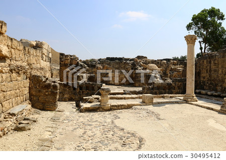 The ancient city of Beit She'an is located in the  30495412