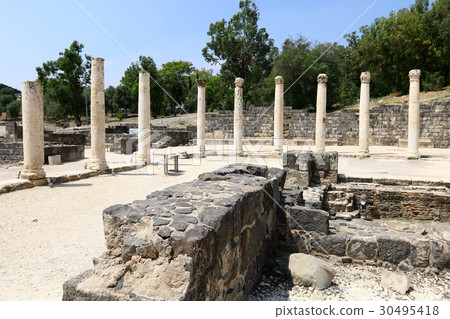 The ancient city of Beit She'an is located in the  30495418