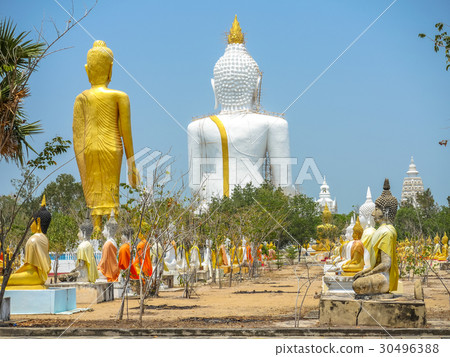 several statues of Buddha posture several statues of Buddha posture 30496388