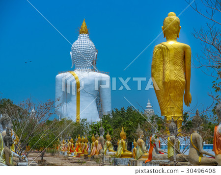 several statues of Buddha posture several statues of Buddha posture 30496408