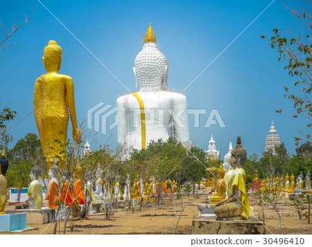 several statues of Buddha posture several statues of Buddha posture 30496410